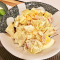yueie's cooksnap of when they made 簡単 ♪ さつまいもサラダ.