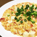 菜つ実☆ミ's cooksnap of when they made 豆腐とトマトのあっさり卵とじ.