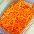 ぴこひろ's cooksnap of when they made シンプル！にんじんだけの塩きんぴら.