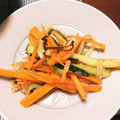 シャル菜's cooksnap of when they made きゅうりと人参の塩昆布和え.