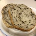 ＮＯＲＡＮＯＲＡ's cooksnap of when they made トヨ型でほんのり甘い胡麻パン.
