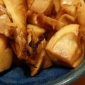 nonkomomo's cooksnap of when they made フライパン焼きたけのこ.