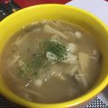 なつお725's cooksnap of when they made 簡単に飴色玉ねぎ♡きのこオニオンスープ.