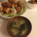 クックPW9C2T☆'s cooksnap of when they made 【おみそ汁】ほうれん草と油揚げのお味噌汁.