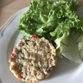 Yokchina's cooksnap of when they made スペインのレンズ豆のサラダ.