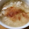 まきしーま's cooksnap of when they made 夜食 レンジでチン 簡単鳥雑炊.