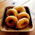 ともねぇさん's cooksnap of when they made もちふわ米粉ドーナツ（7品目不使用）.