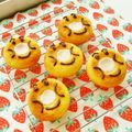 あやちん０８１６'s cooksnap of when they made 焼きドーナツ♡アンパンマン♡デコ♡.