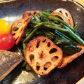 msgnb120's cooksnap of when they made 簡単！ほうれん草とレンコンのごまあえ.