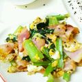 choco831's cooksnap of when they made 冷蔵庫整理！栄養満点！卵と小松菜の炒め物.