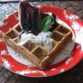 ☆Ｒ＆Ｓ☆まま's cooksnap of when they made ホットケーキの材料で→もちもちワッフル.