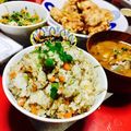 水玉らいおん's cooksnap of when they made もずくの混ぜごはん☆.