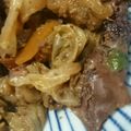 ハチスハ's cooksnap of when they made ホタルイカとキャベツの和風ペペロンソテー.