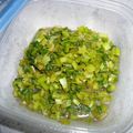 momoco's cooksnap of when they made 白いご飯のお供に♪かぶの葉のピリ辛炒め.