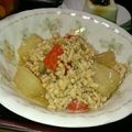 万里愛's cooksnap of when they made 大根麻婆.
