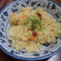 かえるぷりん's cooksnap of when they made ドライトマトの戻し汁で作る洋風炊き込みご飯.
