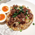 ooゆなoo's cooksnap of when they made 牛切り落とし肉でステーキ風ピラフ♪.