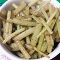 のぶ代's cooksnap of when they made ふきの塩胡椒炒め★.