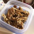 あーりんなめこ's cooksnap of when they made 常備菜「牛肉とごぼうのしぐれ煮」.
