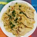 ぴっぽこ's cooksnap of when they made フライパン１つで簡単にできるカオマンガイ.