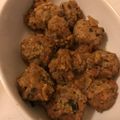 みー３２'s cooksnap of when they made ✿キムチと葱の肉団子✿.