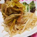 しょみ一's cooksnap of when they made 〜鶏肉ともやしの絶品ピリ辛ダレがけ〜.