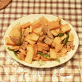 プリヲ's cooksnap of when they made 豚肉と筍と厚揚げの味噌炒め.