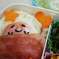 まゆみ1029's cooksnap of when they made ぐでたまキャラ弁♥.