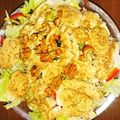 がんばれあやちゃん's cooksnap of when they made 簡単鶏ムネサラダ.