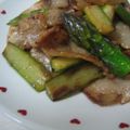 みやびうさぎ's cooksnap of when they made アスパラと豚肉の炒め物.