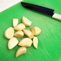 ＊cheeese＊'s cooksnap of when they made ストレスフリー☆にんにくの剥き方.