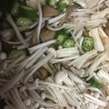 ＊なみへい＊'s cooksnap of when they made オクラときのこのとろみスープ.