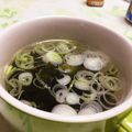 nenona's cooksnap of when they made 簡単すぎ！わかめスープ☆.