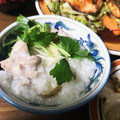 ちったんちん's cooksnap of when they made もち米で、鶏と生姜の中華風お粥.