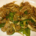 べんてんあいこ's cooksnap of when they made ＊舞茸と牛肉のオイスターソース炒め＊.