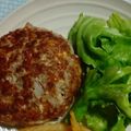 クック38W0BX☆'s cooksnap of when they made 豆腐チーズハンバーグ♪簡単.