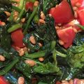 こはるーん♪'s cooksnap of when they made ほうれん草とトマトの納豆和え.