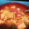 Mayumi731's cooksnap of when they made 簡単！ヘルシー野菜ミネストローネ☆.