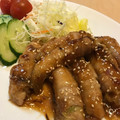 遥☆海's cooksnap of when they made ランチや夕飯に！白髪ネギの豚肉ロール.