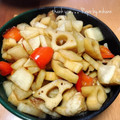 GoGo島みかん's cooksnap of when they made 我が家の ちくわと蓮根の炒め煮(^.^).