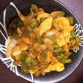 港UV's cooksnap of when they made ささみの甘酢炒め.