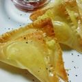 ❀ポポ❀'s cooksnap of when they made シュウマイの皮で大葉チーズ揚げ.