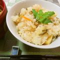 solapapa's cooksnap of when they made 筍と蕨の山菜おこわ　～炊飯器で～.