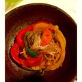 SIwasawa's cooksnap of when they made 【甘辛】野菜たっぷりチャプチェ♬.