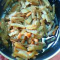 ☆kassi ☆'s cooksnap of when they made シャキシャキ食感♪　ヤーコンのきんぴら.