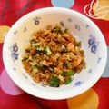 pitachan1's cooksnap of when they made 鮭とにらのまぜごはん.
