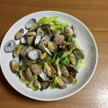 chi−ちゃん's cooksnap of when they made 春 キャベツと一緒に【あさりの酒蒸し】.