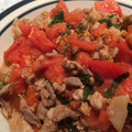 2みーちゃん's cooksnap of when they made 超簡単！豚トマトのさっぱり炒め.