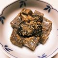 クックBCWSYR☆'s cooksnap of when they made コンニャクの味噌ダレ和え.