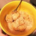 しほぽり's cooksnap of when they made 和！冷凍バナナDE安倍川バナナ.